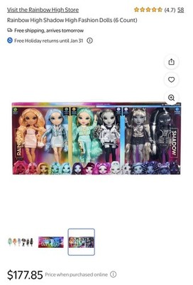 MGA Entertainment Rainbow High Original Fashion Doll Playset 423249-INT