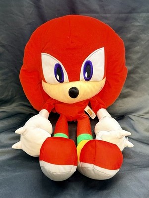 Knuckles the Echidna 18in Sonic the Hedgehog Plush Jumbo Stuffed Toy Doll Retro