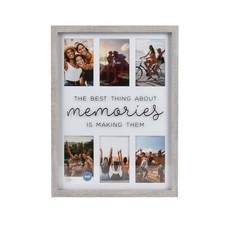 15x20 6-Opening Sentiment Collage Picture Frame, Black