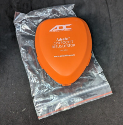 ADC ADSAFE  CPR POCKET RESUSCITATOR NEW