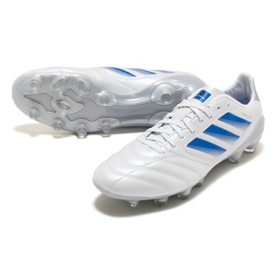 adidas Men's Soccer Cleats COPA ICON 2 HG White/Core Black/Bright Royal JS1630