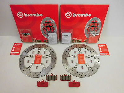 Brembo Bremsscheiben Beläge Floater Schrauben vorne BMW R 1150 1200 GS Adventure