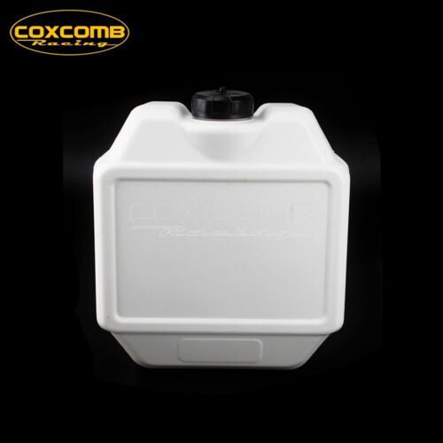 Dirt Bike Front White Gas Oil Fuel Tank 1.3 Gal For Yamaha Honda Suzuki Enduro - Foto 3 di 11