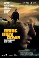 Bring Them Down movie poster - 11" x 17"  - Christopher Abbott, Barry Keoghan