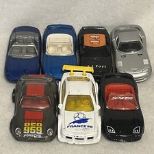  Lot Of 7 Vintage 1990  s Luxury  Racing Vehicles Die cast Replicas 1:64