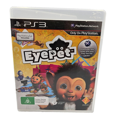 Eyepet Avec Caméra PlayStation Eye - PS3 - Jeu Complet FR - Occasion