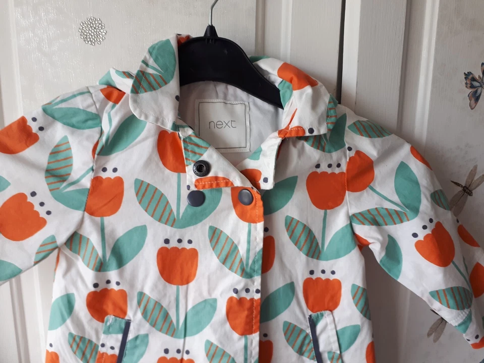 Next baby girl summer mac/jacket age 3-6 months  - Image 2 of 3