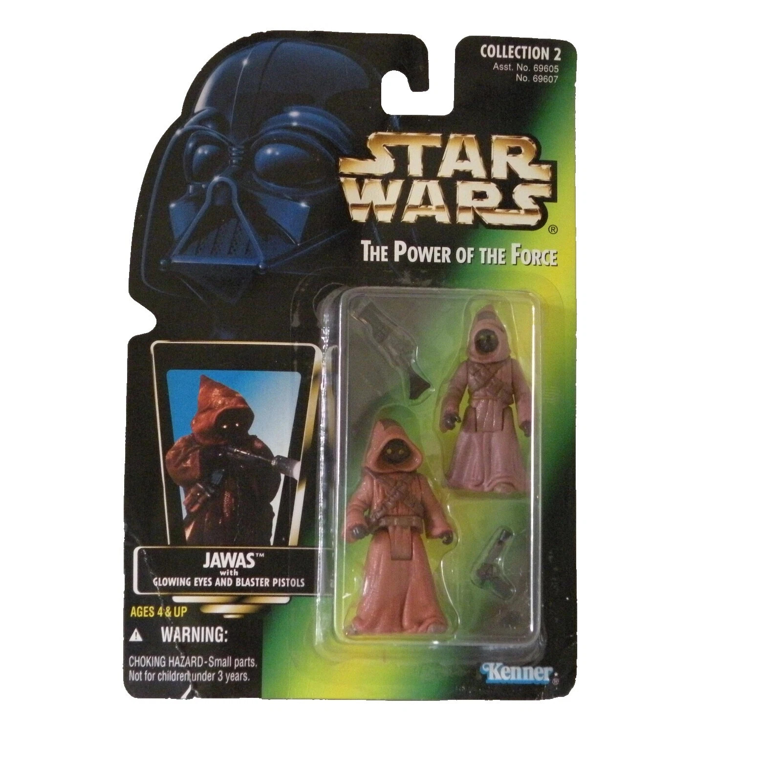 Пластиковые экшен-фигурки и аксессуары Kenner Yoda