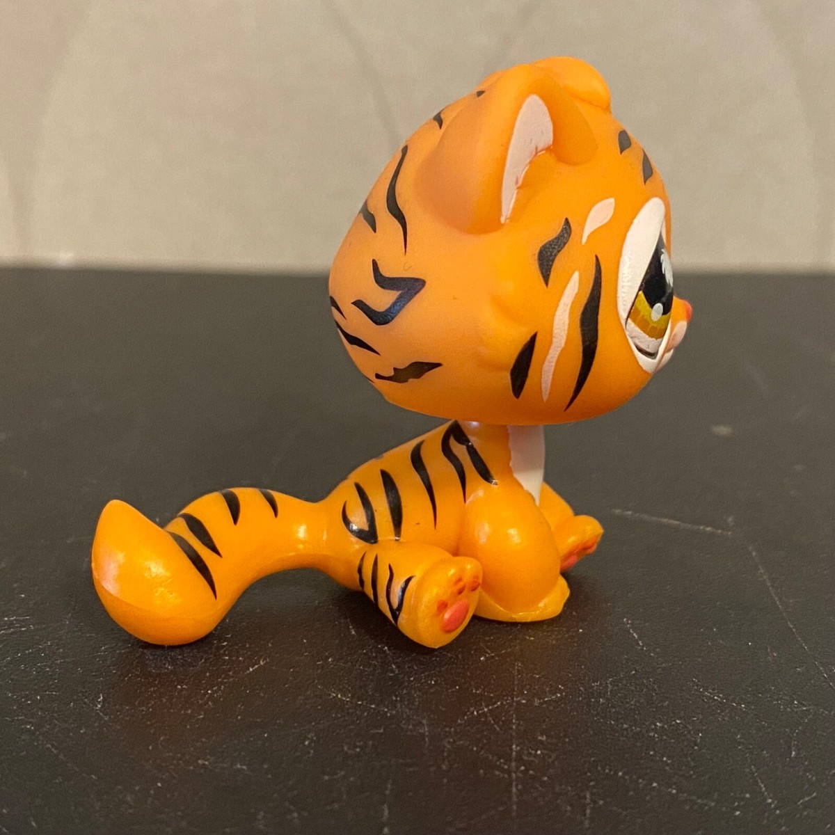Littlest Pet Shop LPS G7 Blind Box Sabre Tooth Tiger Jaguar Cat #18 AS NEW