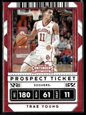 2020 Panini Contenders Draft Picks Trae Young #23 Oklahoma Sooners