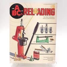 The ABC's of Reloading, by Grennell, Dean 1974 Manual Ammo Ammunition