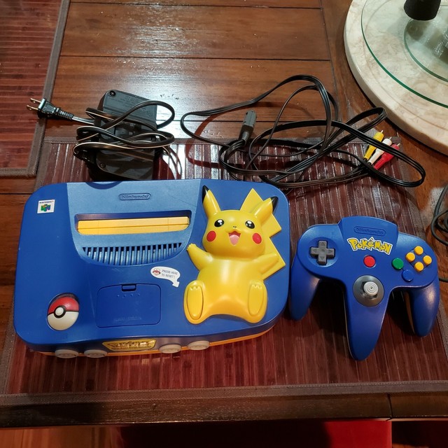 nintendo 64 pikachu edition price