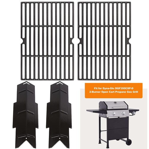 Grill Cooking Grates Heat Plates for DynaGlo DGC350CNPD DGF350CSP