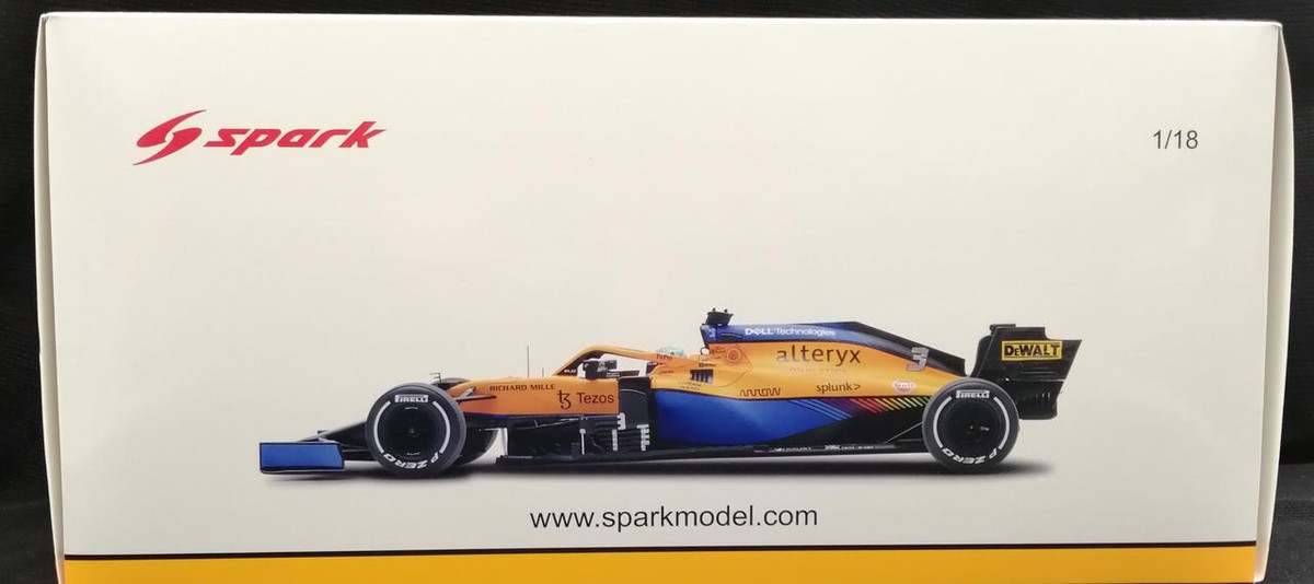 Spark Mclaren Mcl35M Winner 1/18 | eBay