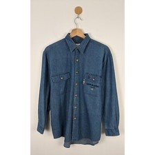 Vintage Gianni Valentino Jeans 90s Denim Casual Shirt