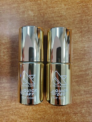 2 Pack: Olive & June Quick Dry *TOP COAT* 0.30oz. ea. (9803 R6P4)