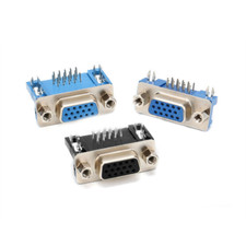 Plug Socket VGA15 Female 15 Pin Adapter Socket Long/Hort Cable Plug Connector
