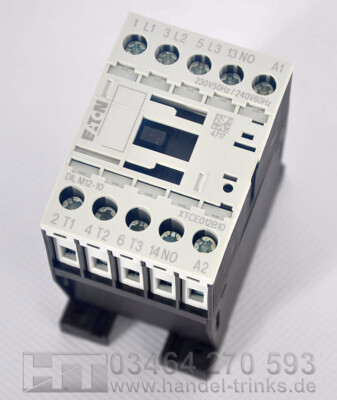 Moeller DILM 12-10 Leistungsschütz Schütz Hebebühnen 3polig 3S +1S  5.5kW 230 V