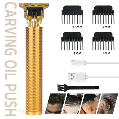 Professional Cordless Hair Clippers Trimmer Cutting Beard Shaving Machine USA