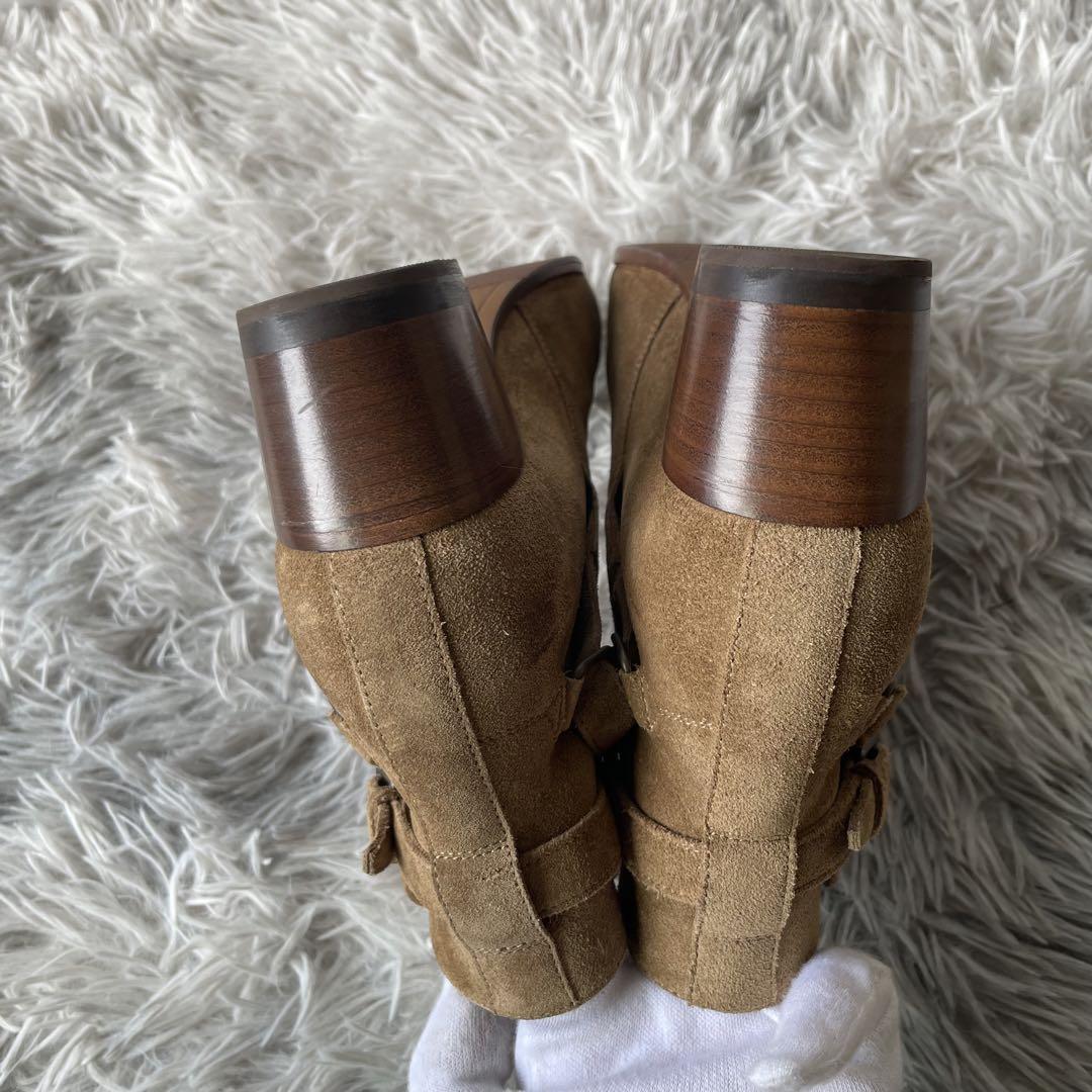 YSL Saint Laurent Beige Suede Jodhpur Ankle Boots, 36/US 6 YSL Saint Laurent Beige Suede Jodhpur Ankle Boots, 36/US 6