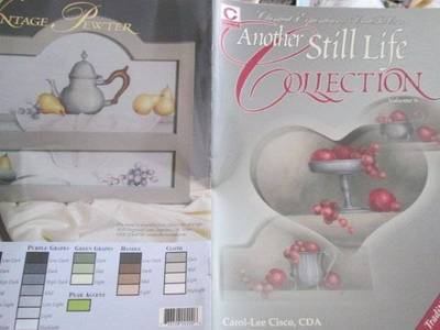 Another Still Life Collection Painting Book #6-Cisco-Plums & Grapes/Lavender