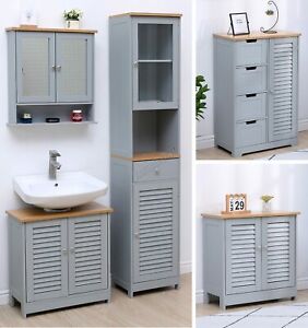 Westwood Bathroom Furniture Range Cabinet Under Sink Storage