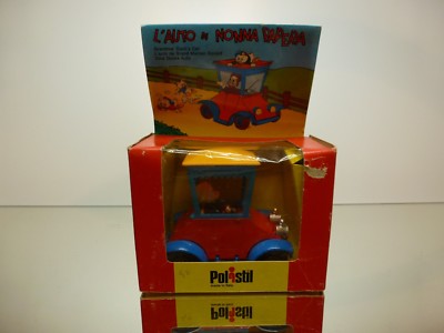 POLISTIL W3 WALT DISNEY GRANDMA DUCK IN CAR NONNA PAPERA - EXCELLENT IN BOX
