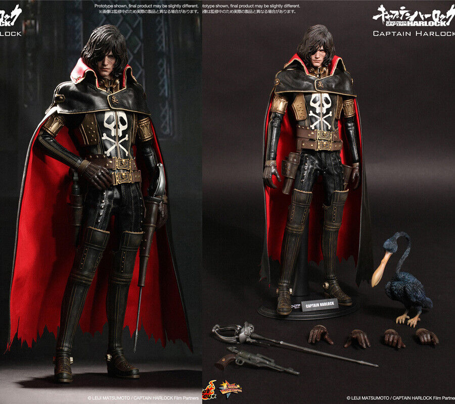 Hot Toys MMS222 Space Pirate Captain Harlock 1/6th Action Hot Toys MMS222 Space Pirate Captain Harlock 1/6th Action