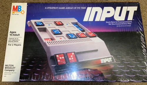 *New* Vintage Milton Bradley Input MB Strategy Game 1984 Programming Game