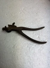 Antique L.A. SAYRE & Co. Saw Set Woodworkers Hand Saw Tooth Setter ~ Newark, NJ