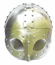 Viking Mask Deluxe Helmet with Liner & Chin Strap for Man-Reproduction Medieval