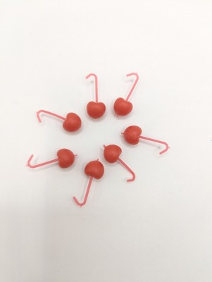 Hi-Ho Cherry-O,  7 Cherries ONLY Replacement Parts for Vintage 1981 Whitman Game