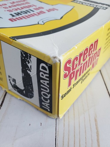 Jacquard Screen Printing Kit Semi Transparent Colors - New Open Box - Picture 6 of 7