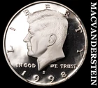 1998-S Silver Kennedy Half Dollar - Choice Gem Proof  Lustrous  #K4195