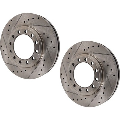 Front Brake Disc Rotors for Chevy Chevrolet LCF 4500HD Isuzu NPR NPR-HD 3500 GMC