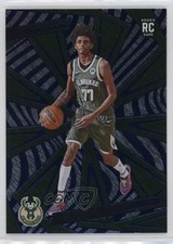 2024-25 Panini Revolution Rookies Blue Storm AJ Johnson #140 1d2q