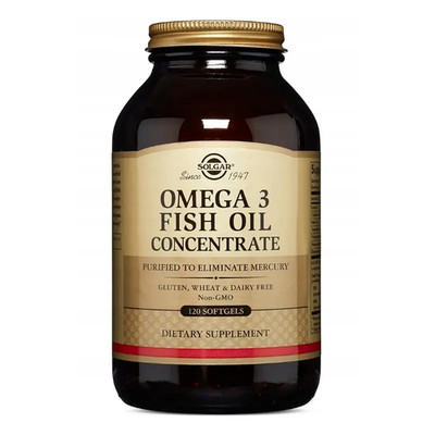 Solgar Omega 3 Fischöl-Konzentrat, 120 Kapseln