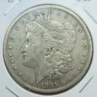 1891 Morgan Silver Dollar $1 90% Silver Business Strike Philadelphia Mint