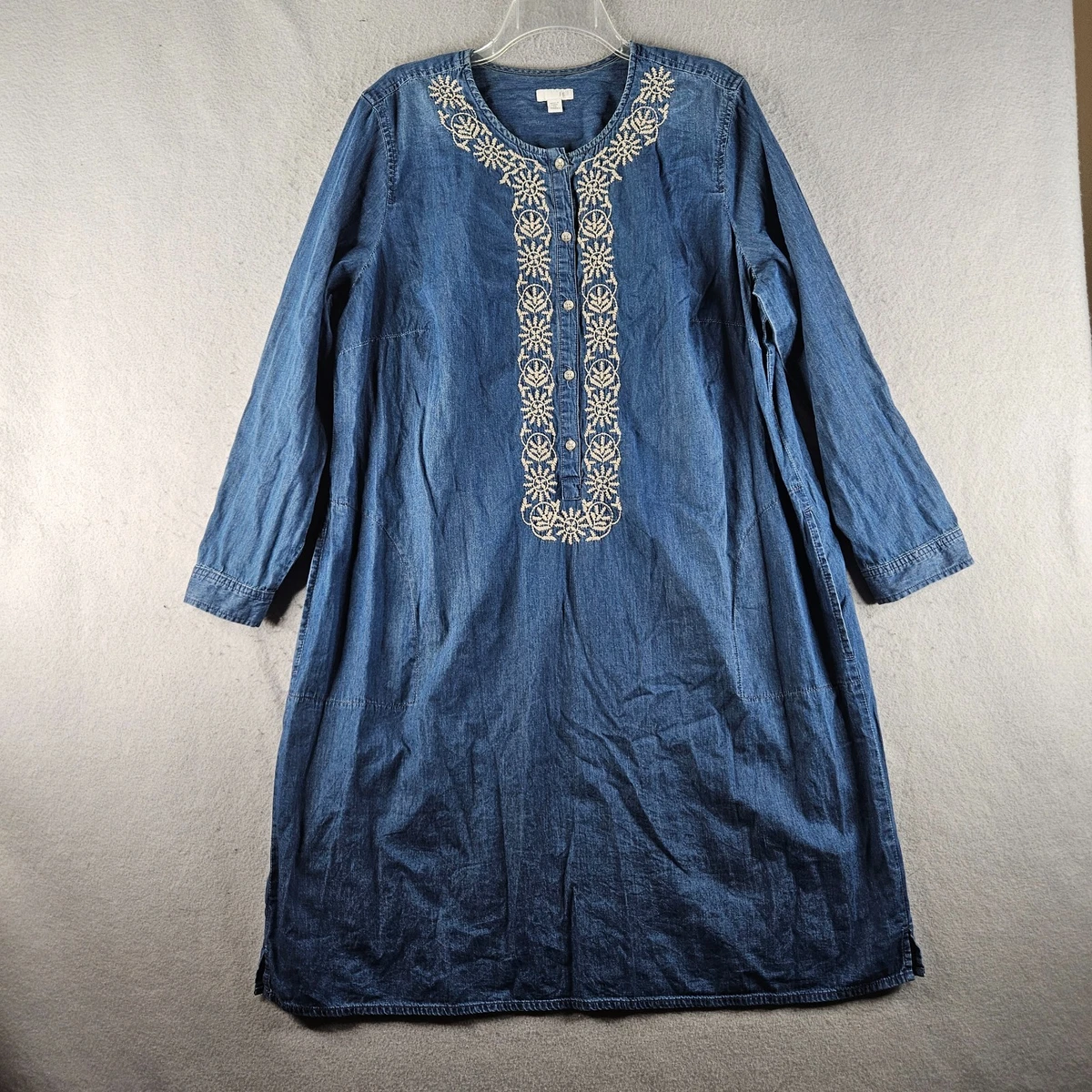 J. Jill Blue Denim Dresses for Women for sale | eBay