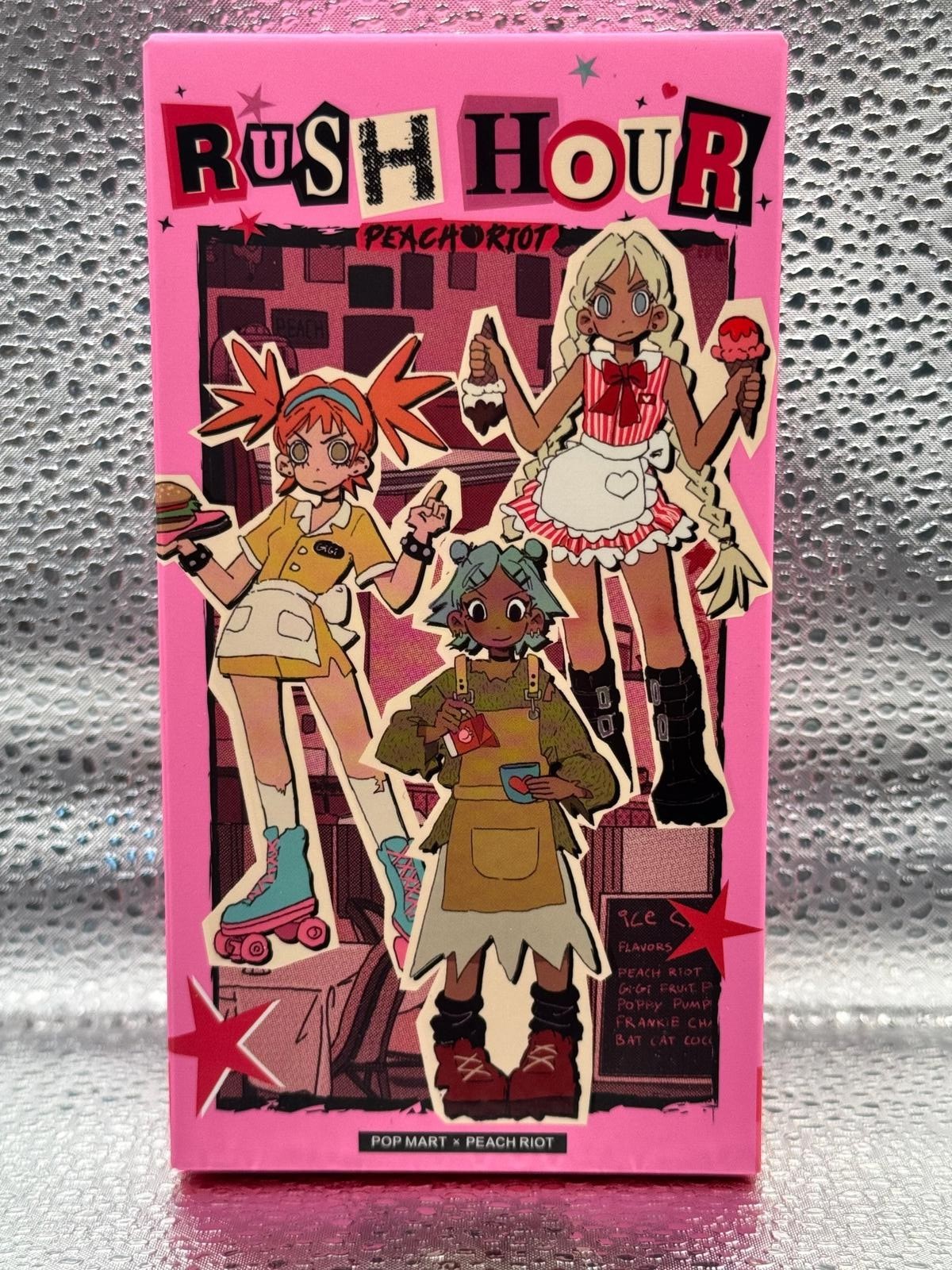 Pop Mart Rush Hour Peach Riot