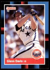 Glenn Davis 1988 Donruss #184 Houston Astros MLB READ FREE SHIPPING AutographDen