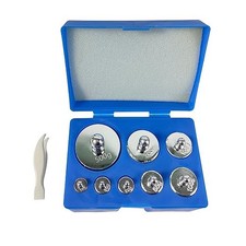 Calibration Weight Set with Tweezers M2 Class 10g, 20g, 50g, 100g, 200g, 500g