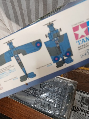 Tamiya Fairey Swordfish Mk.I Edición Transparente 89574 Nuevo En Caja - Imagen 6 de 6