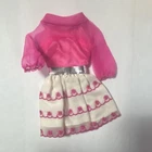“Happy Go Pink” #1868 vintage Barbie dress ONLY