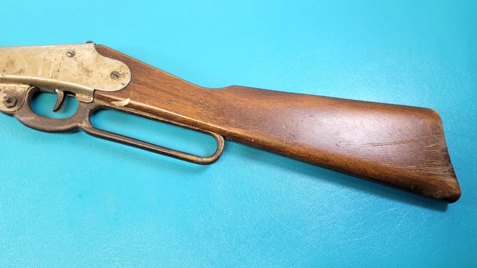 Margarita rara No. Rifle de aire comprimido modelo 3 24 BB .175 1000 disparos níquel c. 1924 TR780 Foto 2 de 4