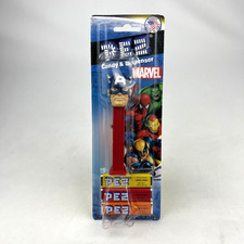 PEZ Captain America Candy and Dispenser Marvel Comics Collectible