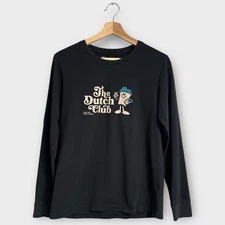 Dutch Bros. Coffee Medium Black The Dutch Club Long Sleeve T-Shirt 