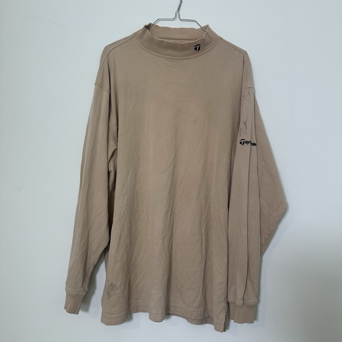 VINTAGE Taylormade Shirt Men Sz Large Pullover Golf Athletic Mock