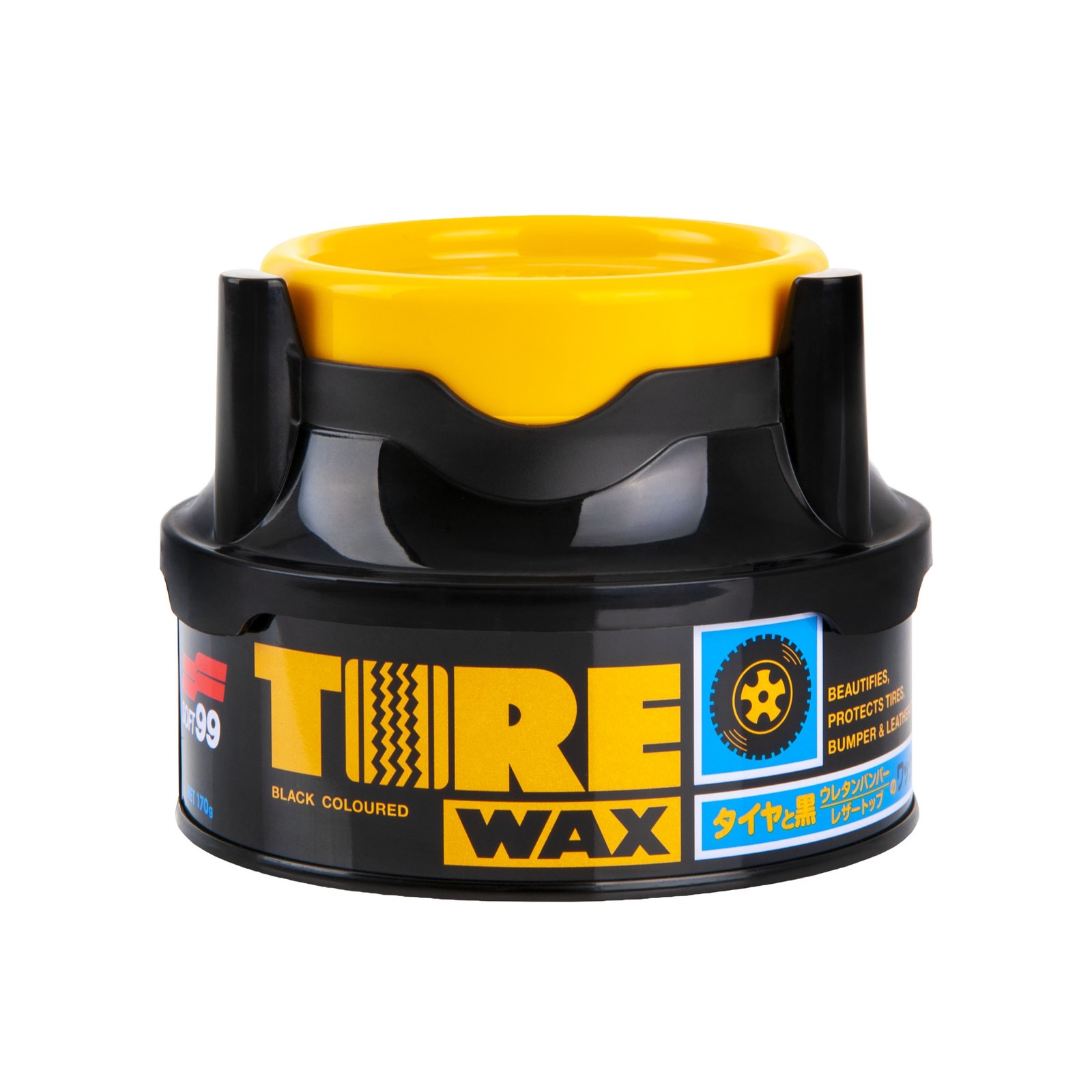 2015 Car Tire Black Wax 170gx2 Moisture Dirt UV Rays Protection By Soft99 - Image 18