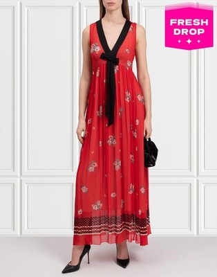 chinese dress ladies Philosophy di Lorenzo Serafini Seqinned Shirt Maxi Dress – Shoptiques